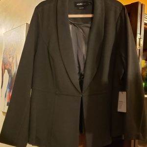 Torrid sz 3 Peplum suit jacket NWT